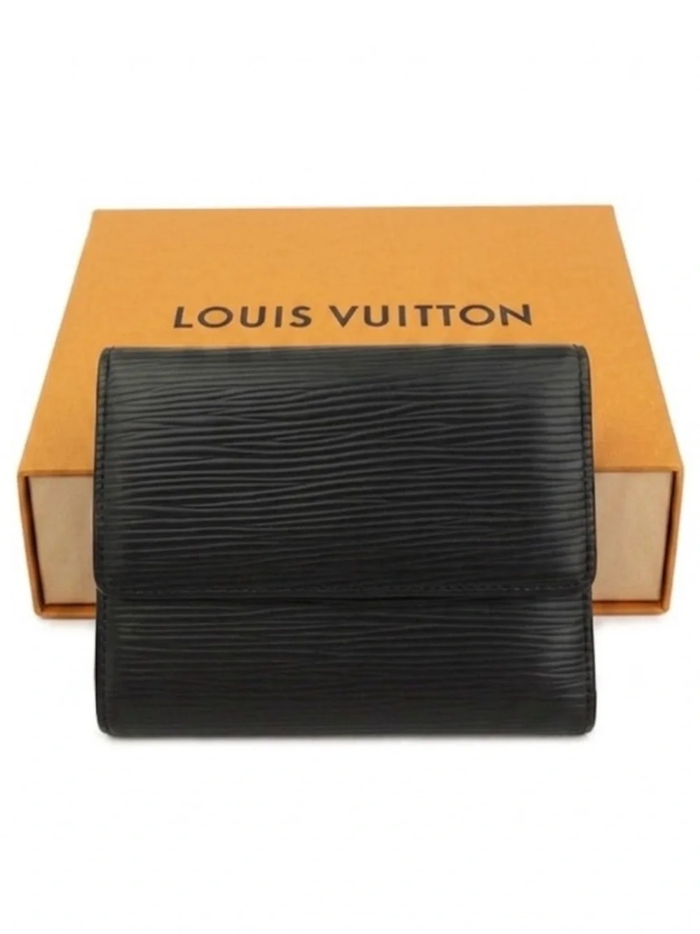 🖤🖤Louis Vuitton Porte Feiulle Elise Credit Leather Trifold Wallet🖤🖤